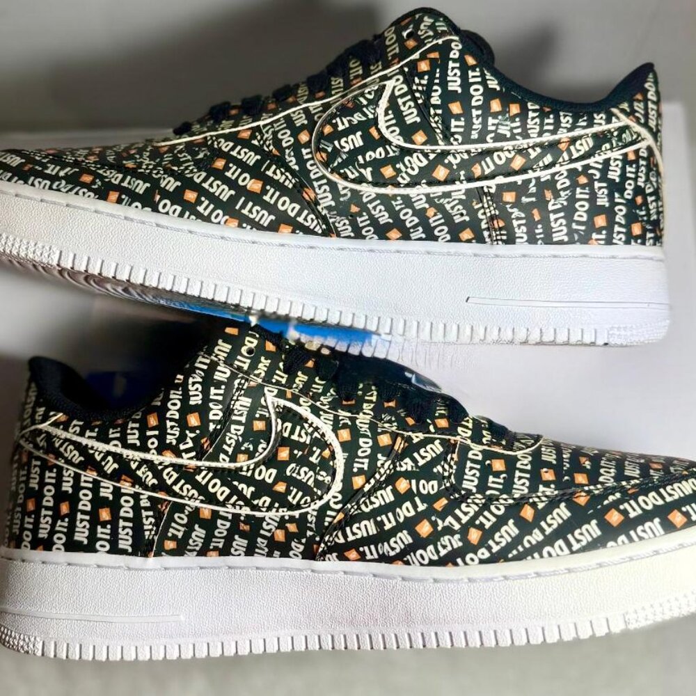 Nike Air Force 1 ’07 LV8 Low “Just Do It” Size 12 Collectors Sneakers | Rep Box - Picture 7 of 10